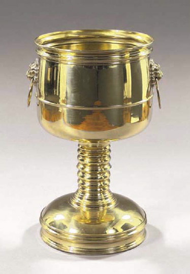 Edwardian-Style Gilt-Brass Tree