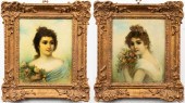 EDWARDIAN STYLE MAIDEN PORTRAI