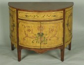 EDWARDIAN STYLE WALNUT PAINT D