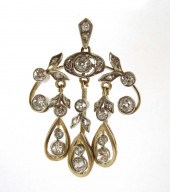 EDWARDIAN THEMED DIAMOND LAVAL
