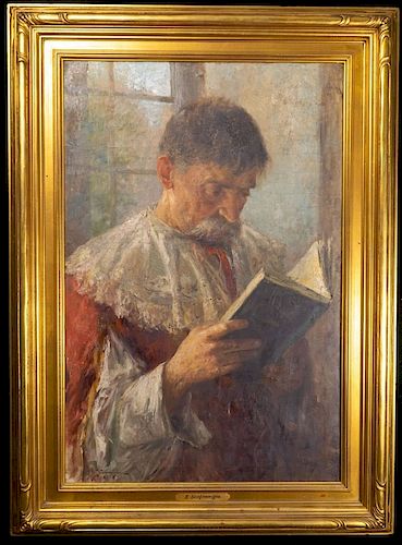 EDWARDO SCOGNAMIGLIO OIL ON