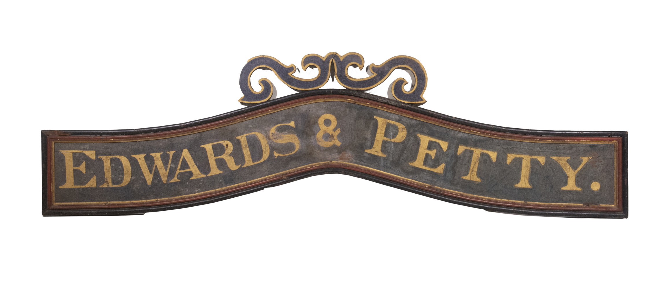 "EDWARDS & PETTY" WOODEN BUILDING