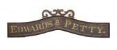 "EDWARDS & PETTY" WOODEN BUILD