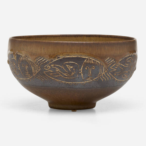 Edwin and Mary Scheier. Early bowl.