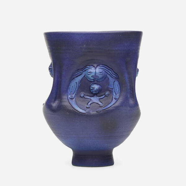 Edwin and Mary Scheier. Large vase.