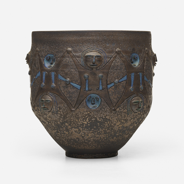 Edwin and Mary Scheier. Vase. 1983,