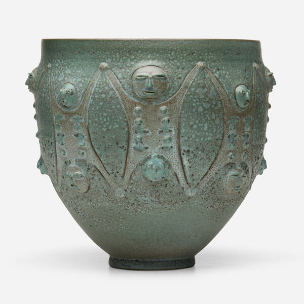 Edwin and Mary Scheier. Vase. 1983,