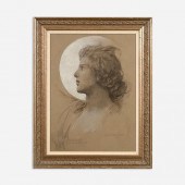 EDWIN BLASHFIELD "STUDY FOR A