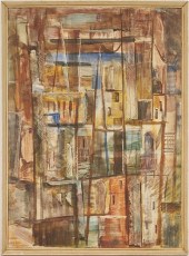 EDWIN COOK BREWER O/C PAINTING