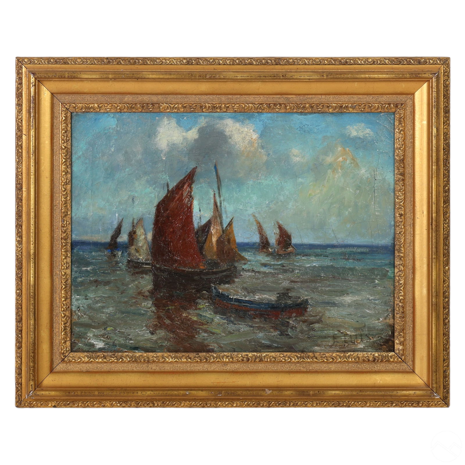 EDWIN ELLIS 1842-1895 ANTIQUE