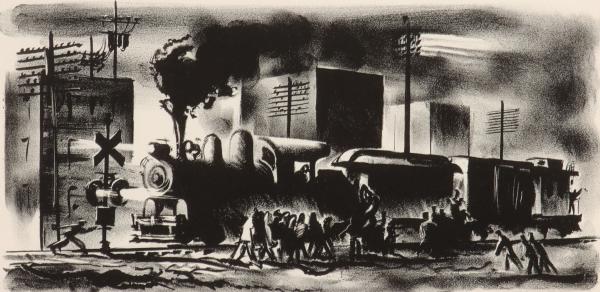 EDWIN FULWIDER (1913-2003) PENCIL