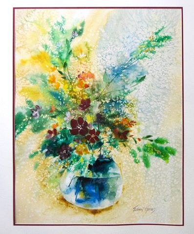EDWIN HAVAS WATERCOLOR STILL