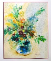 EDWIN HAVAS WATERCOLOR STILL L