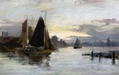 Edwin Hayes (1820-1904) pair o