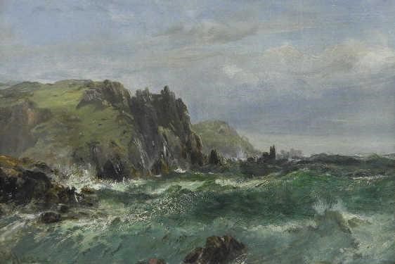 EDWIN HAYES, RI (1819-1904)
