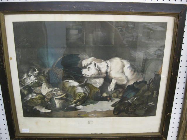 Edwin Landseer Engraving ''The