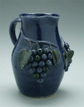 Edwin Meaders pitcher with gra