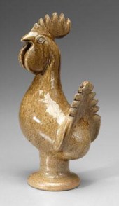 Edwin Meaders rooster, medium