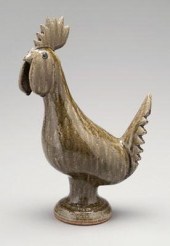 Edwin Meaders stoneware rooste