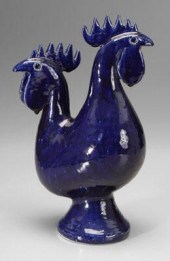 Edwin Meaders stoneware rooste