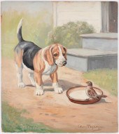 EDWIN MEGARGEE DOG & BIRD OIL