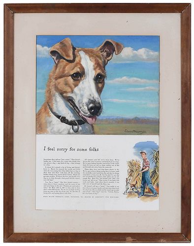 EDWIN MEGARGEE PAINTING OF A