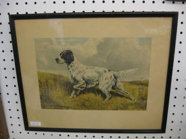 Edwin Mendegee Print of a Spaniel