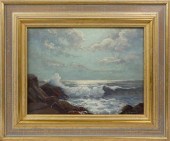 EDWIN R. MAYNARD OIL ON BOARD