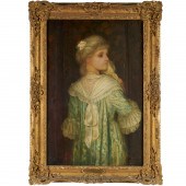 EDWIN ROBERTS, OIL ON CANVAS,