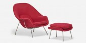 Eero Saarinen. Womb chair and