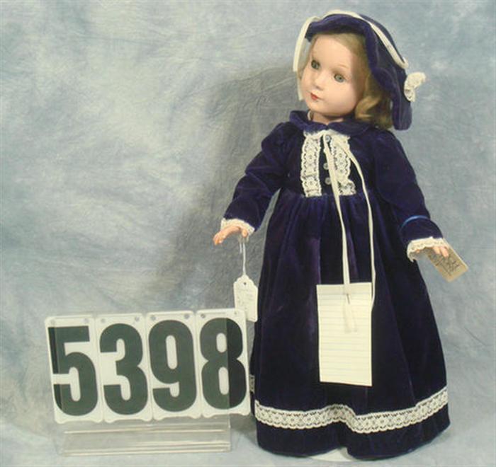 Effanbee Doll, 17 inches tall,