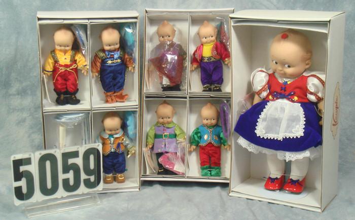 Effanbee Kewpie Doll lot, all