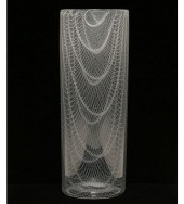 Effetre Zanfirico glass vase,