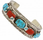 EFFIE CALAVAZA ZUNI SILVER & T