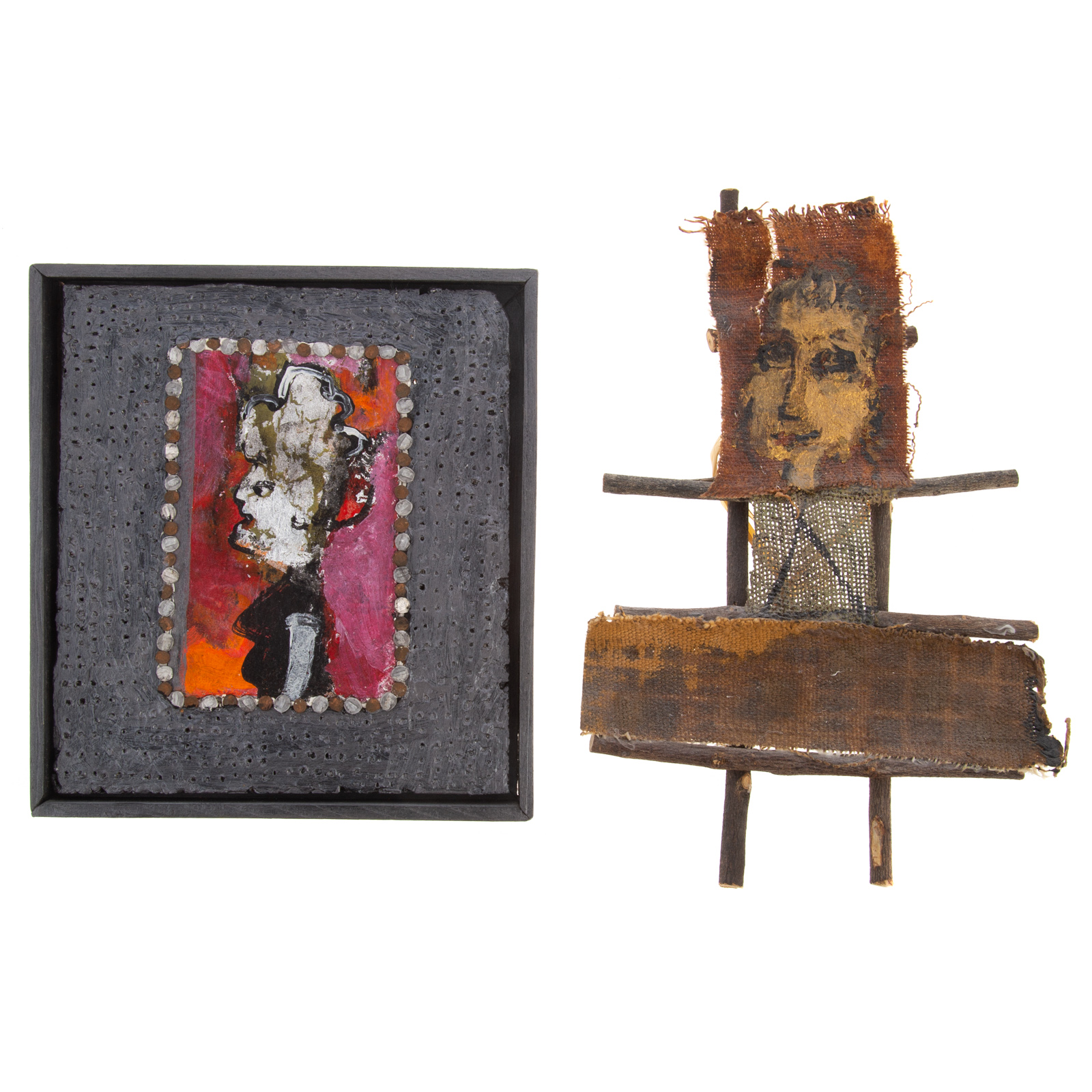 EFFIE GERENY. TWO WORKS, MIXED