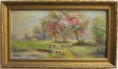 EFFIE MORGAN OIL ON BOARD (Ore