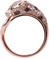 EFFY 14K ROSE GOLD EMERALD AND