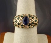 EFFY BRAND SAPPHIRE, EMERALD A