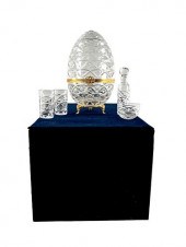 EGG BAR FABERGE CRYSTAL FOR VO