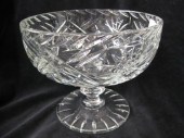 Eggington Cut Glass Compote re