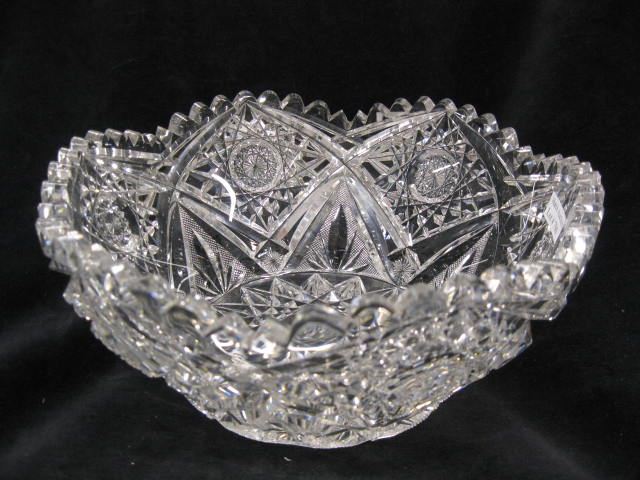 Egginton Cut Glass Bowl brilliant