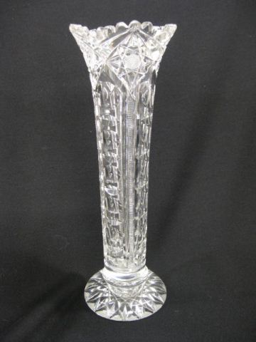 Egginton Cut Glass Vase