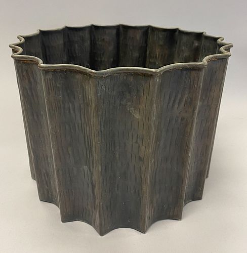 EGIDIO CASAGRANDE HAMMERED BRASS