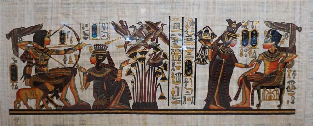 EGYPTIAN, 20TH CENTURY, MIXED MEDIA