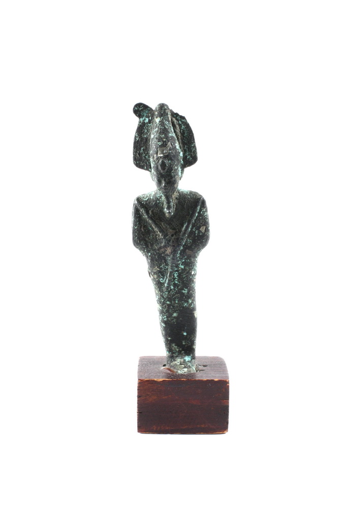 EGYPTIAN BRONZE STATUE - Funerary