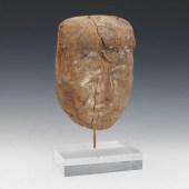 EGYPTIAN CARVED WOOD SARCOPHAG
