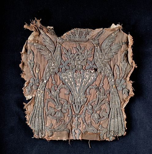 EGYPTIAN COPTIC TEXTILE EMBROIDERED