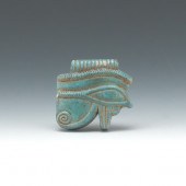 EGYPTIAN FAIENCE EYE OF HORUS