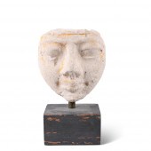 EGYPTIAN GYPSUM PLASTER SCULPT