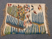 EGYPTIAN KILIM WOOL TAPESTRY,